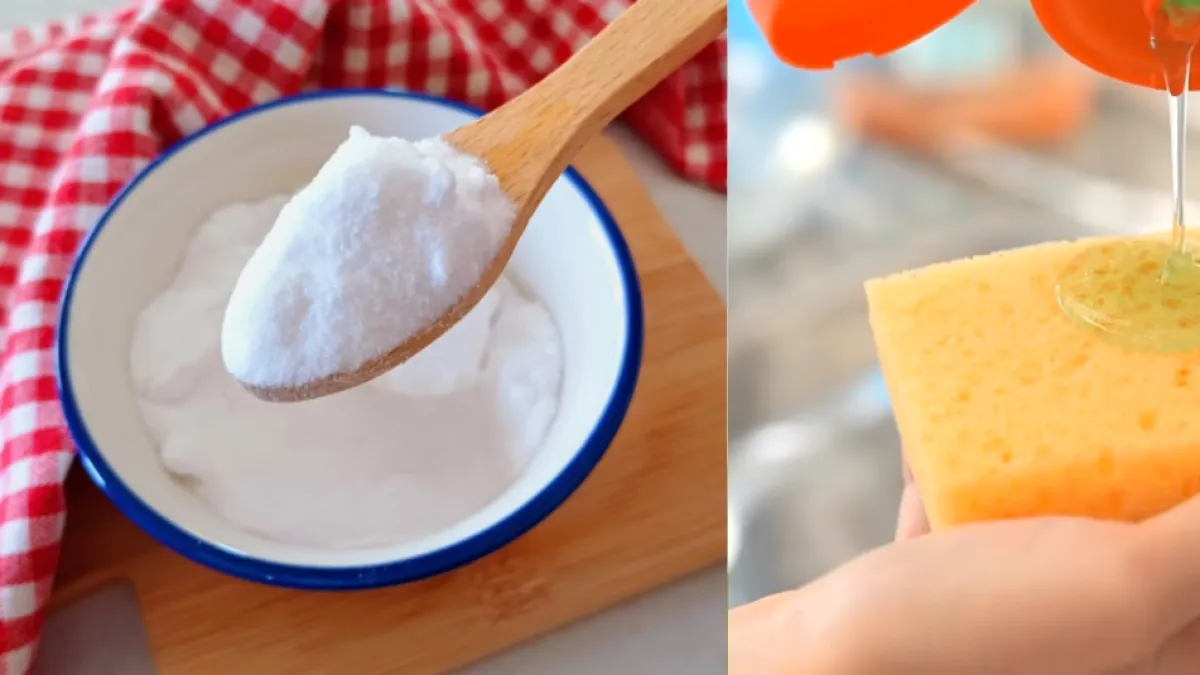 Los beneficios de mezclar bicarbonato de sodio con agua oxigenada en la limpieza del hogar