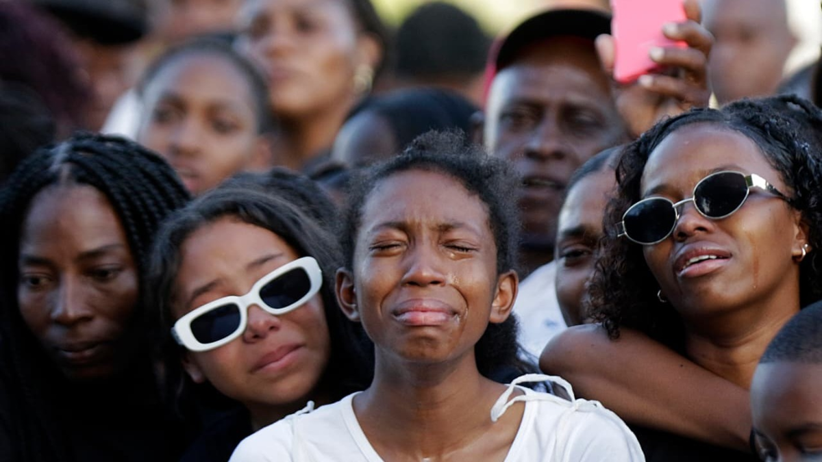 Doloroso homenaje a los cuatro jóvenes que fueron asesinados en zonas del Valle y Cauca, tras su secuestro por disidentes del frente 'Jaime Martínez'