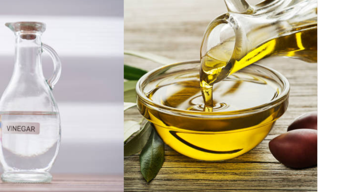 ¿Para qué sirve mezclar aceite de oliva con vinagre blanco y por qué lo recomiendan? Un truco con varias ventajas