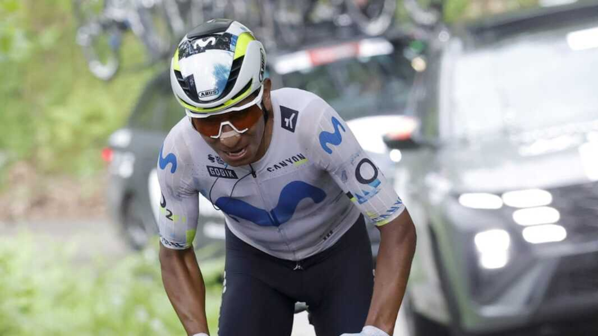 Video | Nairo Quintana se defendió de los feroces ataques en la tercera etapa de la Vuelta a Asturias, sigue de líder y ve cerca el título