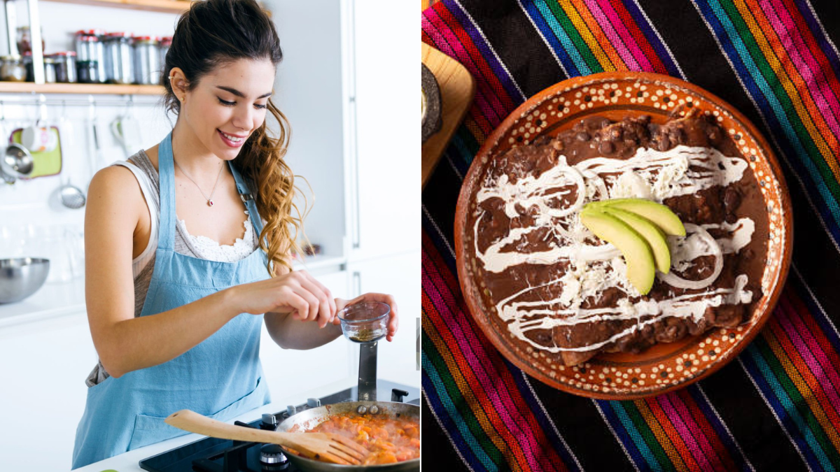 ¿Cómo hacer una receta de enfrijoladas de México? Prepare este plato típico
