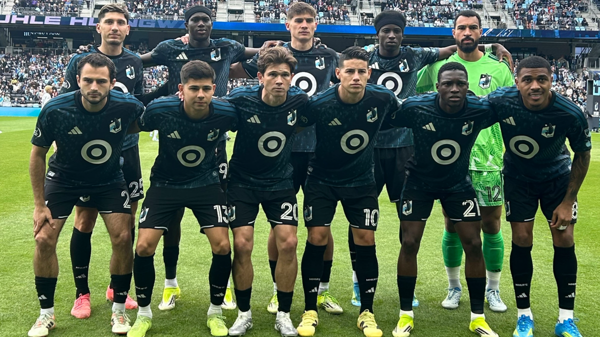 James Rodríguez juega por primera vez como titular con el Minnesota United en la MLS: así va el partido
