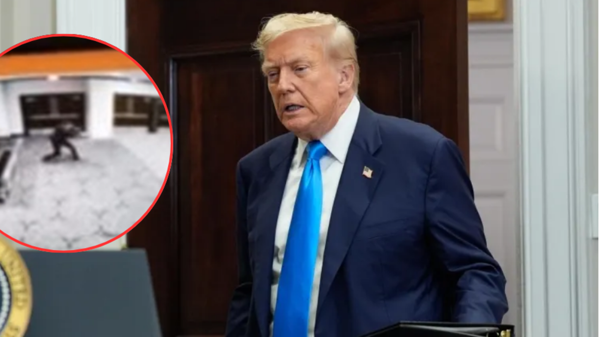 Video del momento cuando tirador irrumpió en la cena de corresponsales de la Casa Blanca en la que estaba Donald Trump: Servicio Secreto respondió