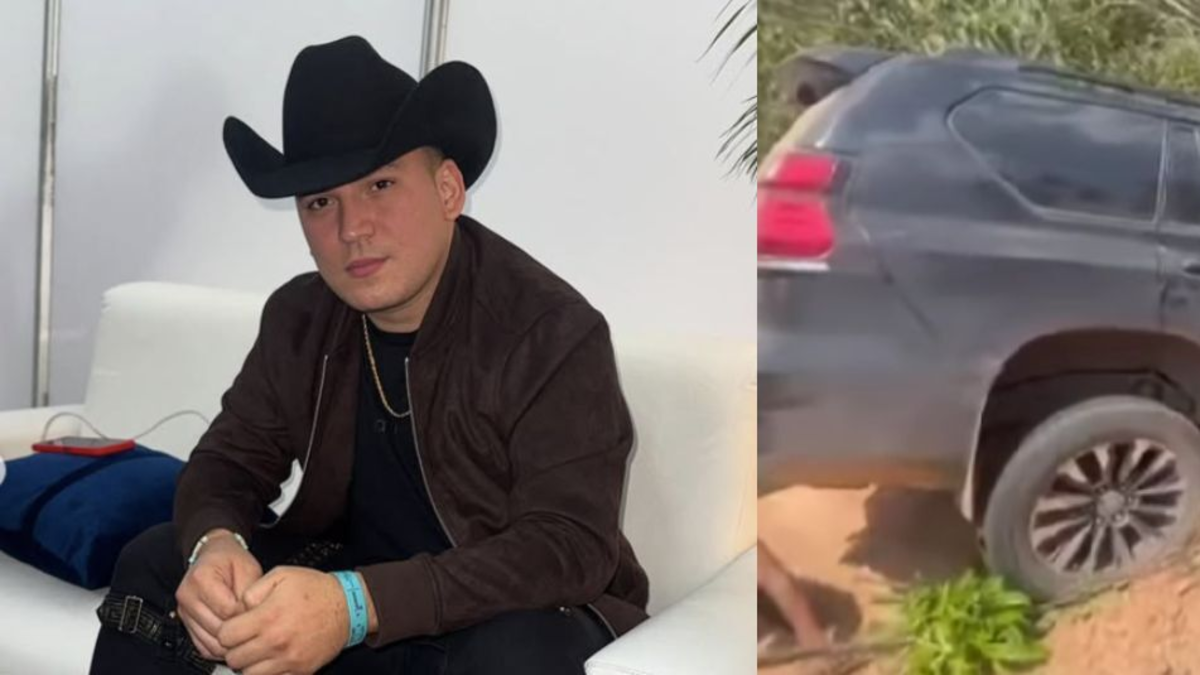 El cantante Sebastián Ayala, hijo mayor de Giovanny Ayala, sufrió aparatoso accidente de tránsito: lujosa camioneta quedó afectada
