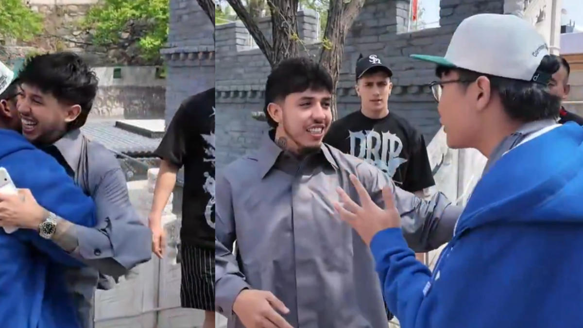 Westcol es confundido con Maluma en la Gran Muralla China: el video se hizo viral y desató risas en redes sociales