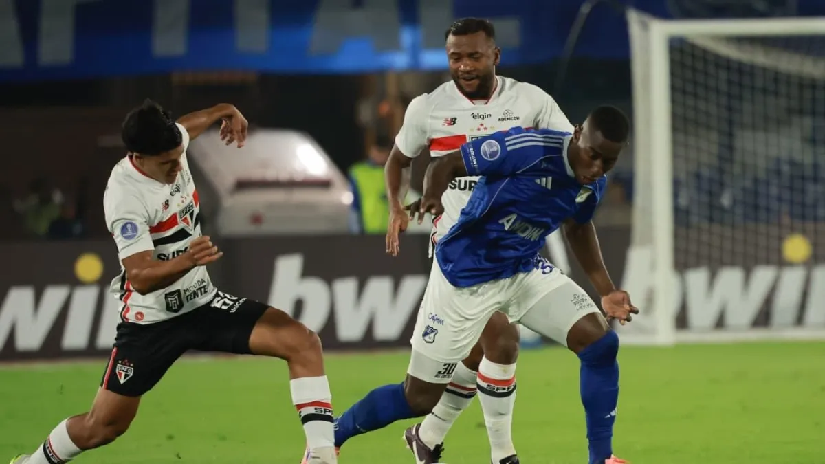 Millonarios quiere dar un gran golpe contra São Paulo en la Copa Sudamericana: siga acá el minuto a minuto
