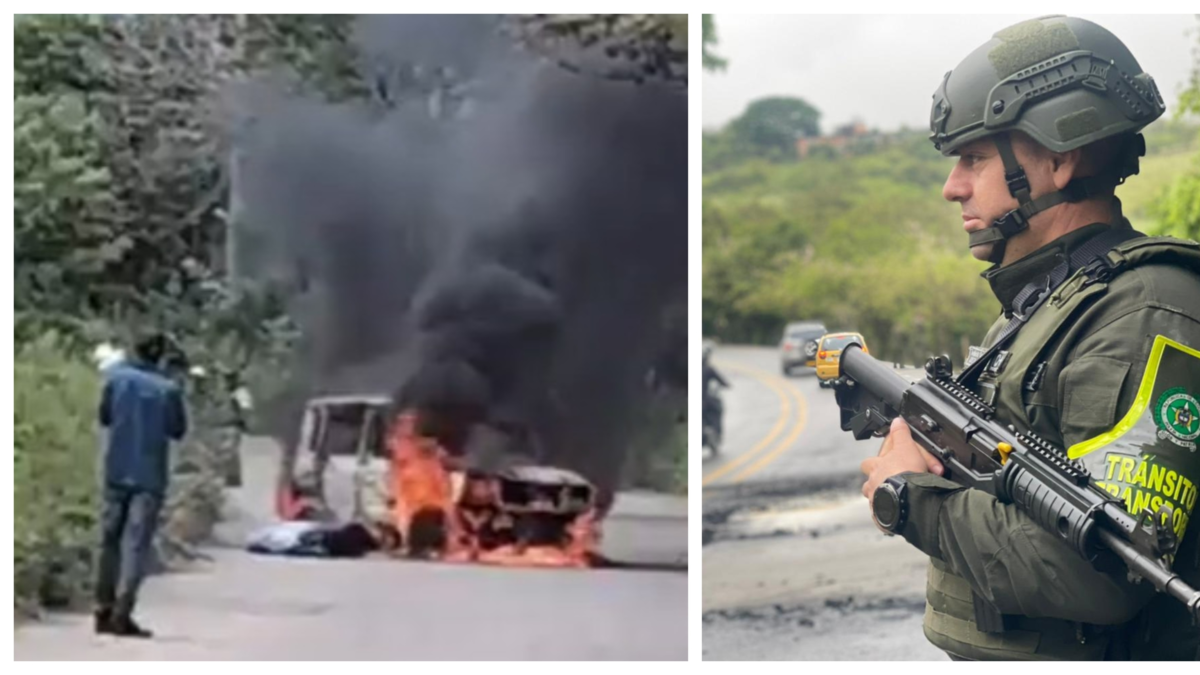 Ataque armado en vía Corinto - Padilla deja un muerto, un herido y un desaparecido; vehículo de ingenio fue incinerado