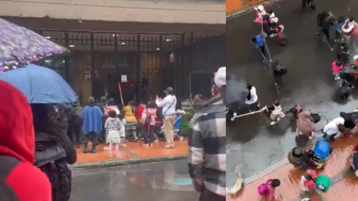 Mininterior habló sobre retención de funcionarios por comunidad indígena en Bogotá y dijo que hay más de 1.200 personas dentro de edificios afectados