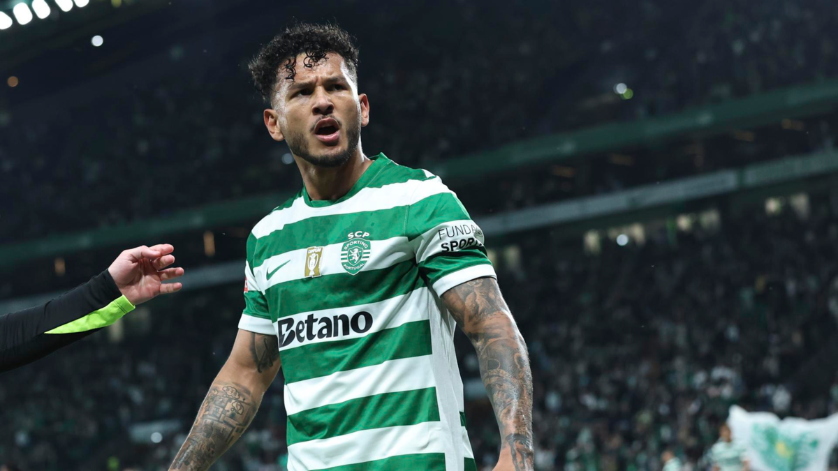 Video | Luis Suárez acabó con su larga sequía con el Sporting de Portugal: anotó golazo gracias a su instinto e igualó récord de Falcao