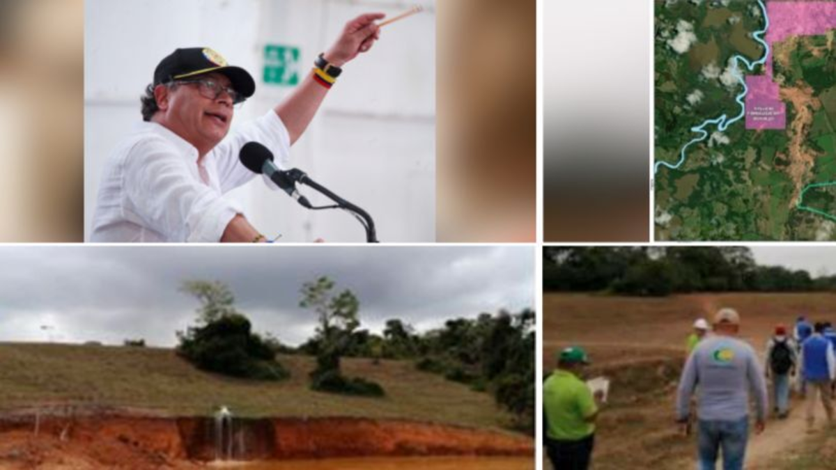 Título minero entregado por el Presidente no colinda con batallón Rifles, pero sí está en la zona y hay denuncias sobre minería ilegal