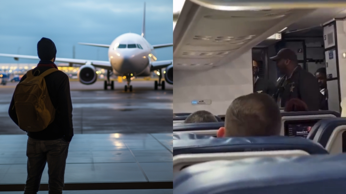 Video | Vuelo en Miami sufrió un retraso de una hora porque una pasajera se negó a colgar su teléfono: la mujer fue arrestada al salir de la aeronave