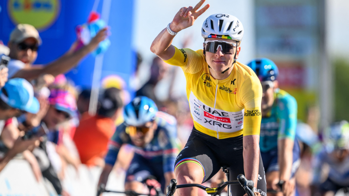 Nairo Quintana y Sergio Higuita suben en la general de la Vuelta a Romandía: Tadej Pogacar no deja ni las migas, triunfo en la etapa 2