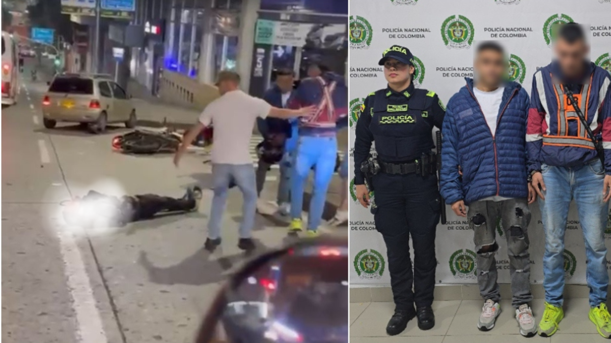 Video: brutal riña en Manizales dejó a un hombre inconsciente en plena vía; capturan a dos agresores tras pelea por presunto choque de tránsito