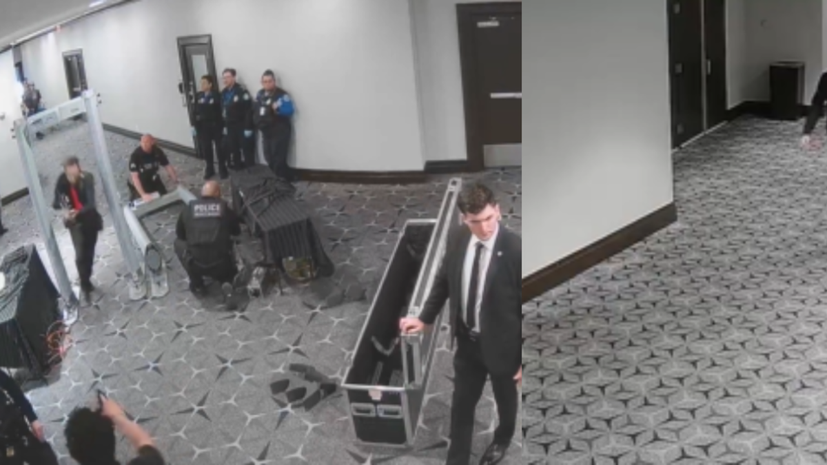 Nuevo video muestra al atacante de Donald Trump disparando a un agente durante la cena de corresponsales de la Casa Blanca: detalles clave