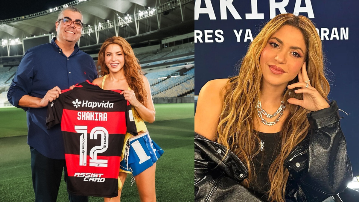 Shakira recibió homenajes de Flamengo y Fluminense en el mítico estadio Maracaná antes de su histórico concierto en Copacabana