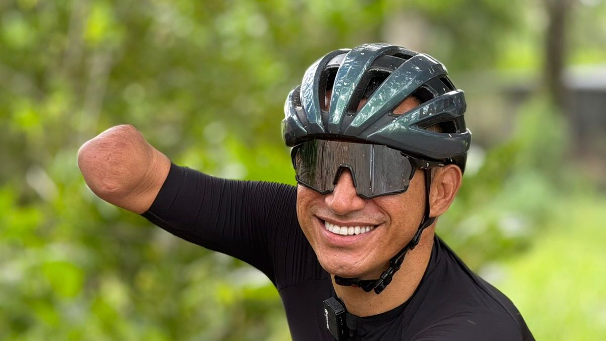 El superhéroe del paraciclismo: ‘Mochoman’