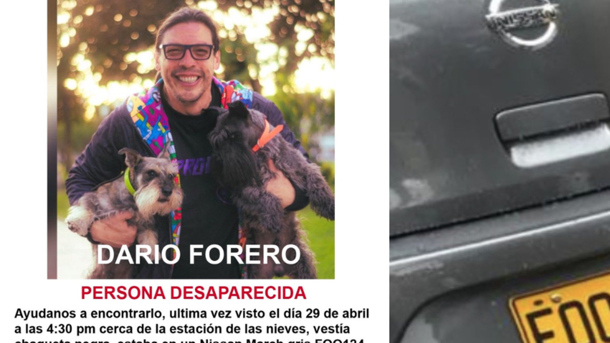Darío Forero, conductor de plataforma desaparecido en Bogotá, fue hallado muerto en el parque Islandia de Bosa: no se conoce información del vehículo