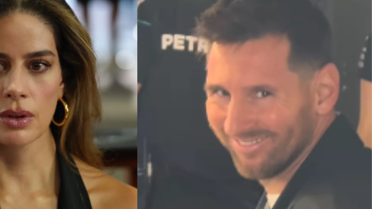 Video | Así reaccionó Lionel Messi al ver a Manuela González, actriz de ‘Perfil Falso’, en la Fórmula 1: ‘Qué momento tan soñado’