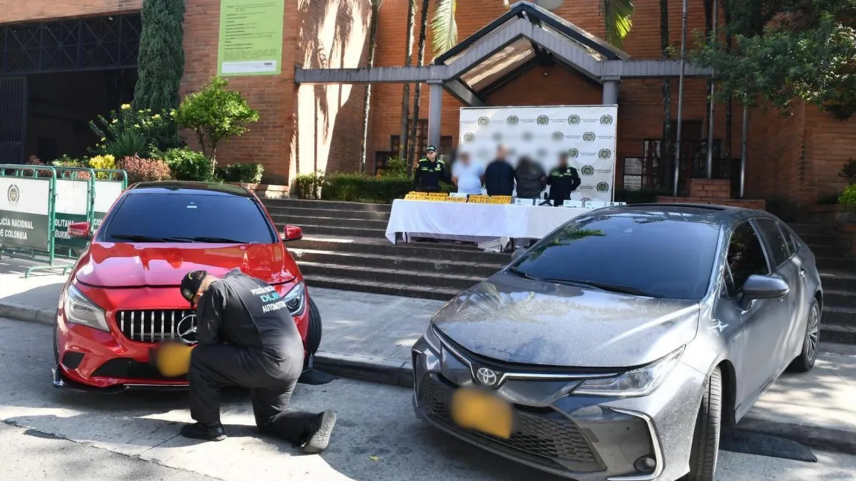Esta es la sofisticada modalidad de hurto a través de la cual 'Los Lisos' hurtaron vehículos de lujo en Medellín avaluados en más de $1.400 millones