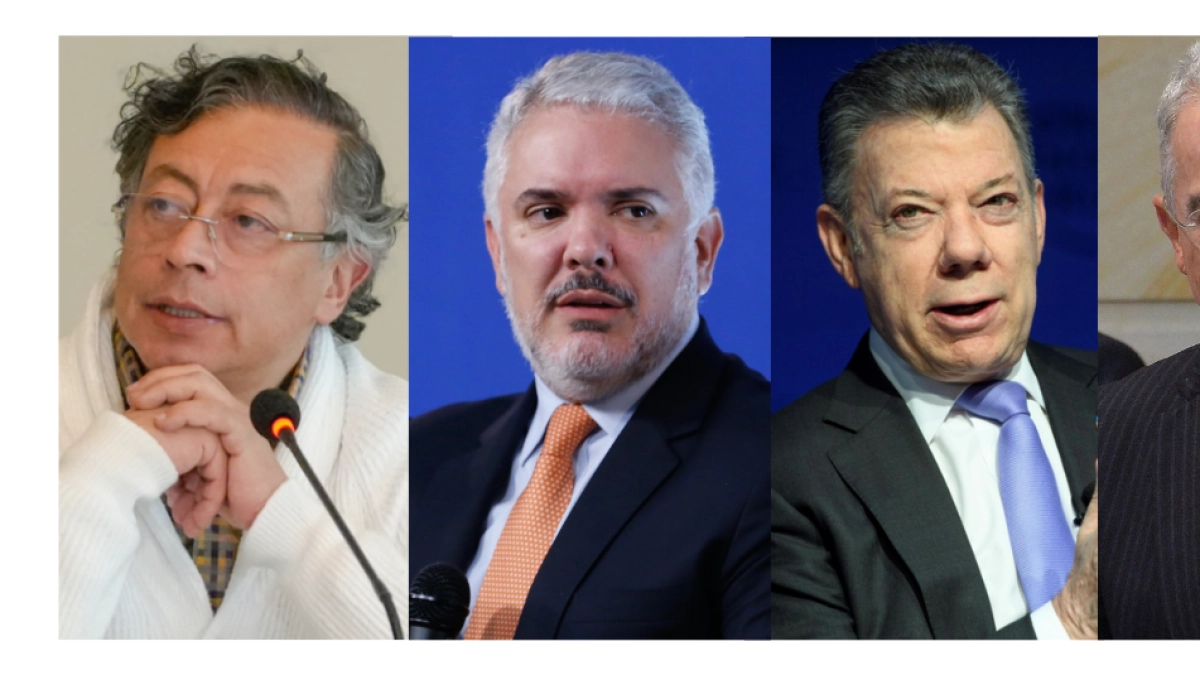 ¿A cuántos debates presidenciales asistieron Gustavo Petro, Iván Duque, Juan Manuel Santos y Álvaro Uribe en los años en los que fueron elegidos?