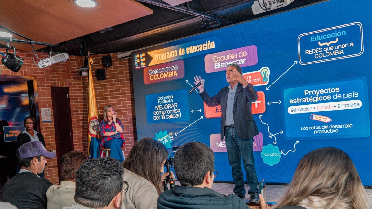 ‘Colombia, la más Educada’: Sergio Fajardo presentó su propuesta de educación