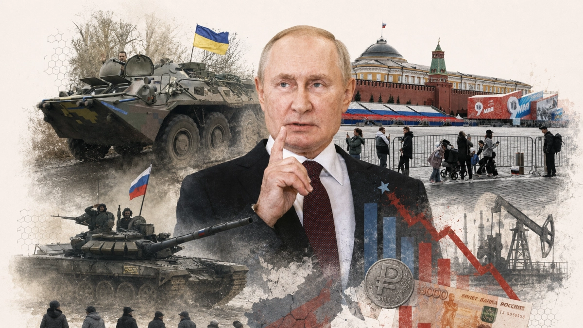 Guerra en Ucrania desgasta a Putin, golpea la economía rusa y erosiona su apoyo interno: ¿está en riesgo su poder? / Análisis de Mauricio Vargas