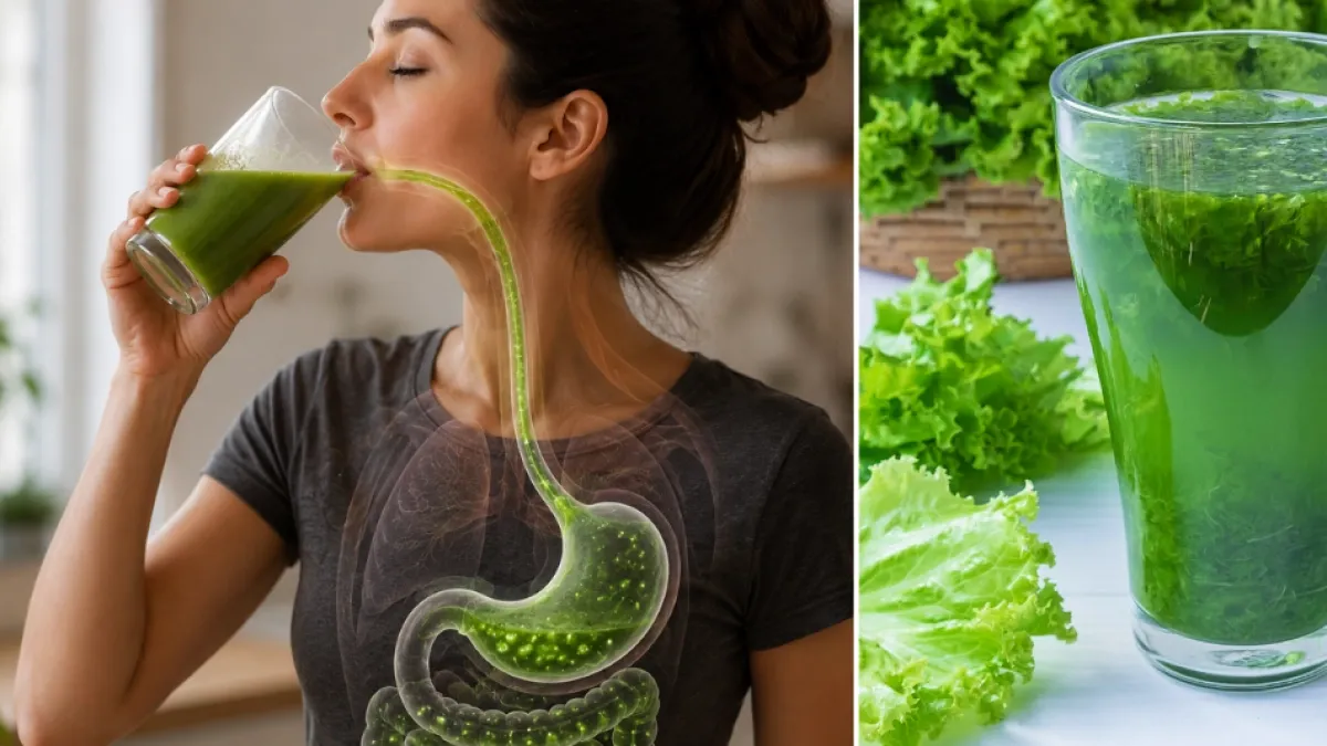 El 'oro' digestivo: qué le pasa a su salud si toma jugo verde tres veces a la semana y cómo transforma su organismo