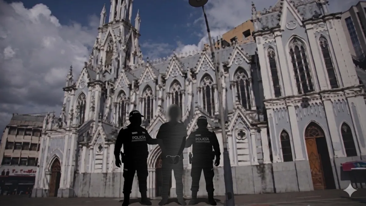 Alias Rasputín, la cara detrás de la destrucción de bienes y patrimonio de interés cultural en la iglesia La Ermita, en el centro de Cali