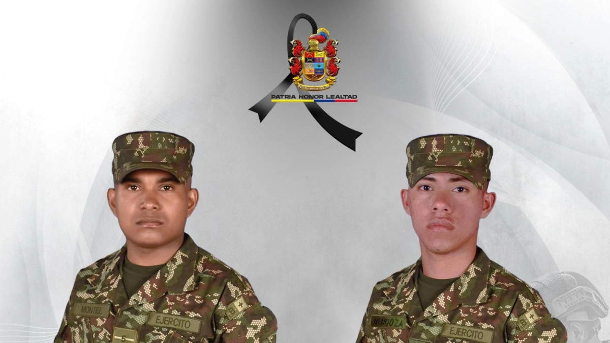 Dos soldados murieron y cuatro integrantes del 'clan del Golfo' resultaron abatidos en medio de enfrentamientos en Urrao, Antioquia