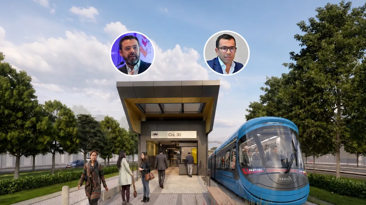La historia detrás del álgido debate entre el alcalde Carlos Fernando Galán y el gobernador Jorge Rey por el proyecto del Regiotram