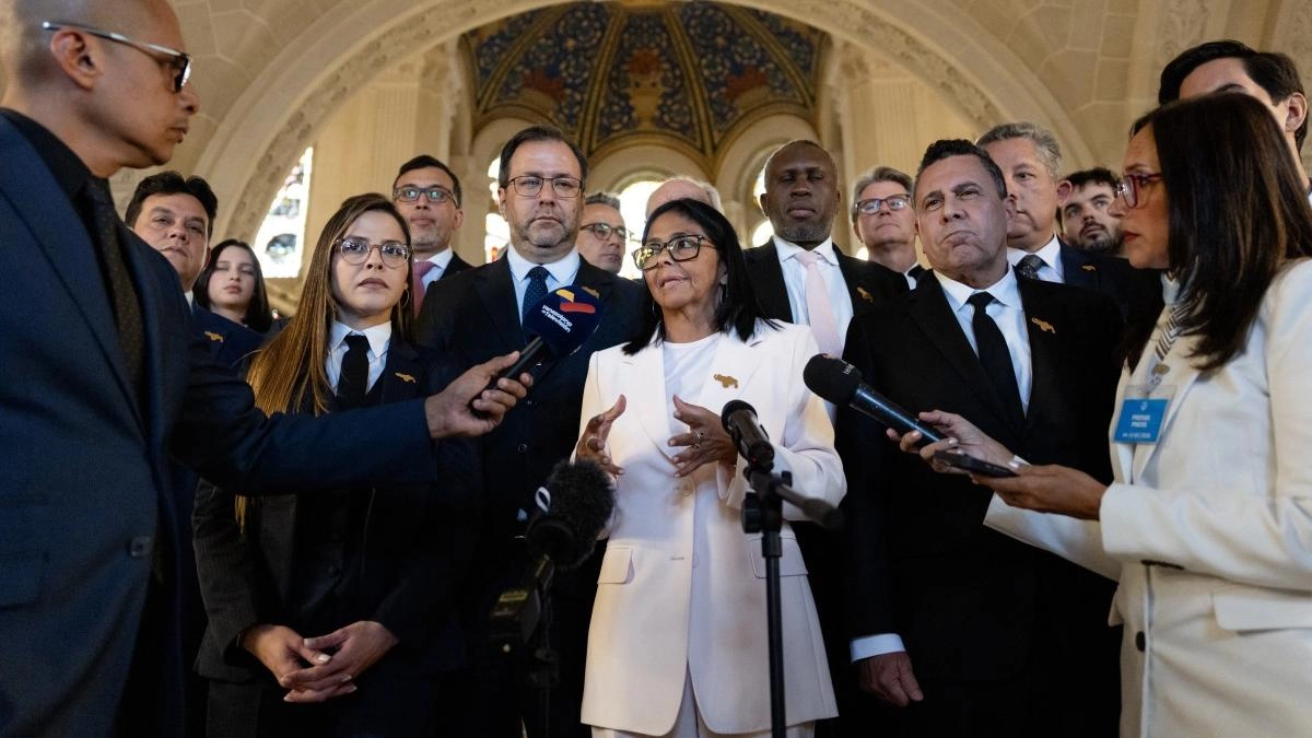 Delcy Rodríguez niega que haya planes para anexionar Venezuela a EE. UU. como el estado 51: 'Amamos nuestro proceso de independencia'