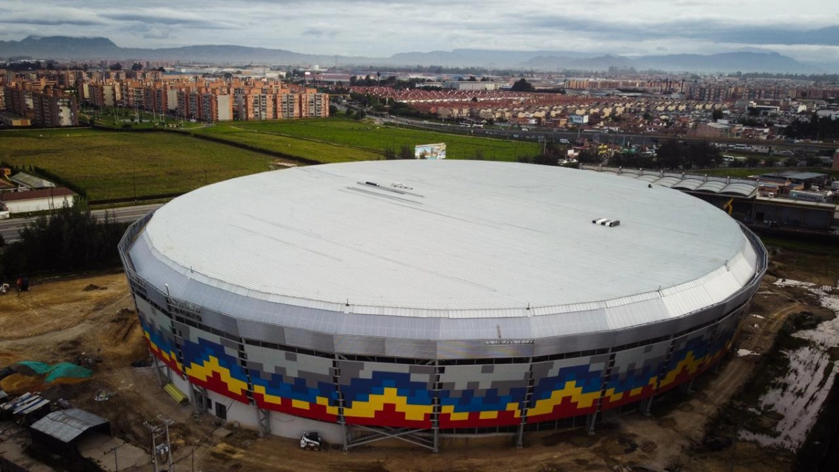 Velódromo de Mosquera entra en recta final: obra ya supera el 93 % de avance
