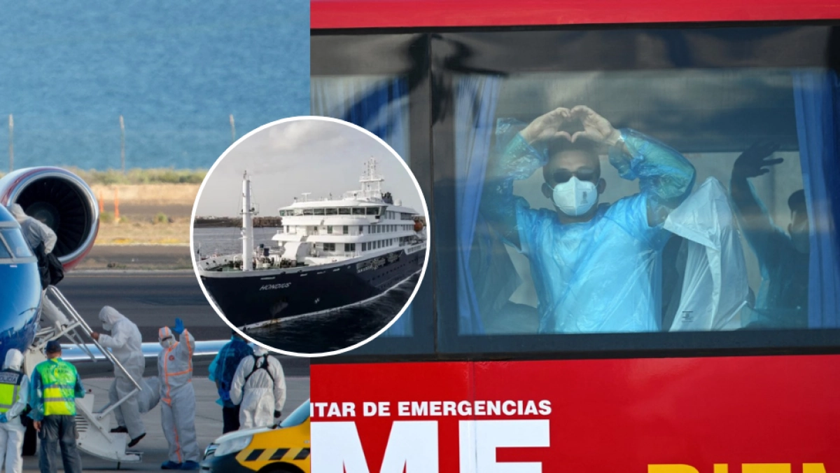 Confirman nuevo caso de hantavirus: hombre español que fue evacuado del crucero MV Hondius dio positivo; lo aislaron en 'unidad de alto nivel'