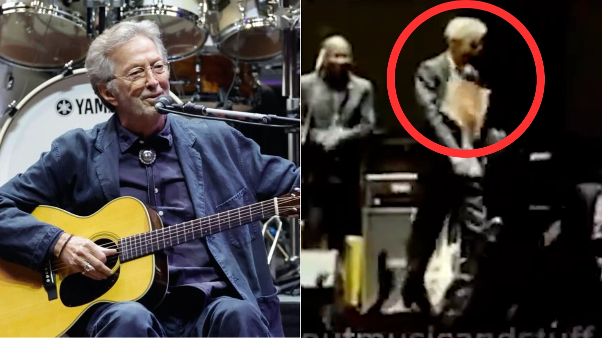 El guitarrista británico Eric Clapton, de 81 años, interrumpe concierto en Madrid tras recibir el impacto de un objeto lanzado desde el público