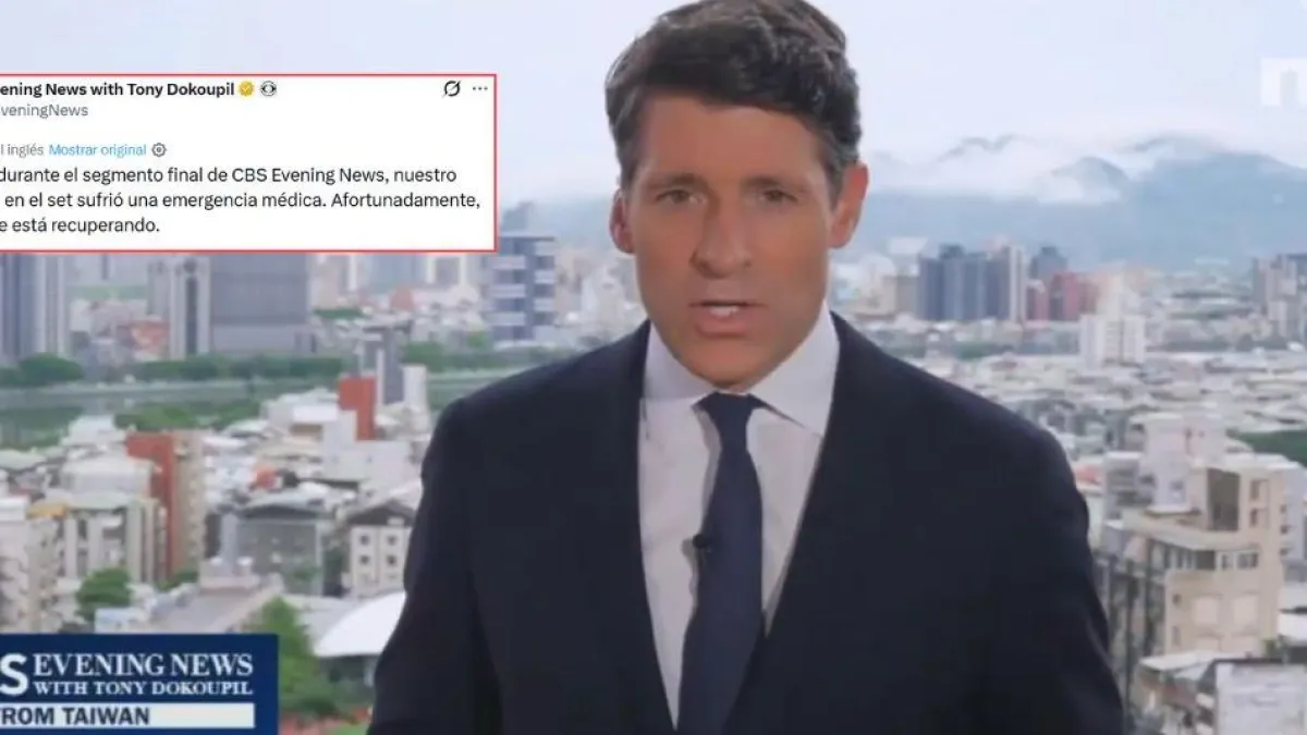 Camarógrafo de CBS Evening News se desplomó en vivo en cubrimiento de cumbre entre Estados Unidos y China: este fue el reporte de su estado de salud