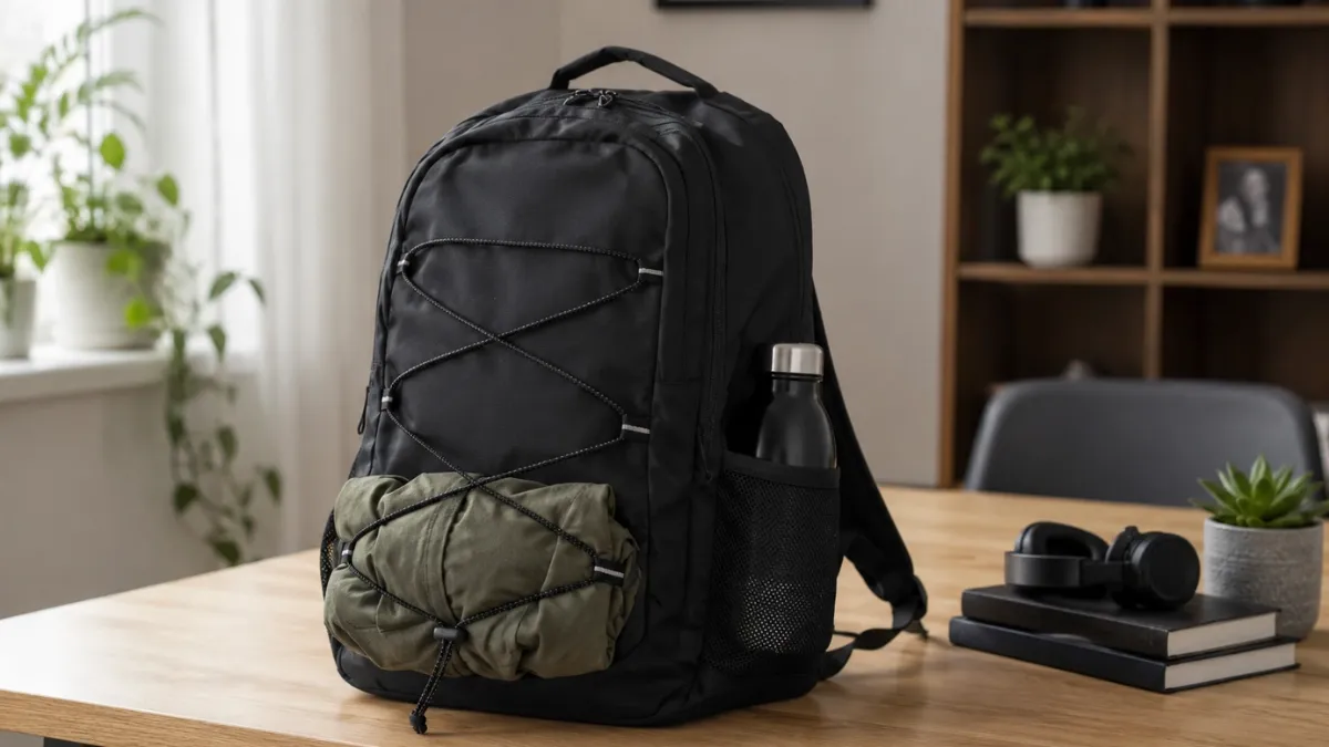 ¿Para qué sirven los cordones elásticos cruzados en mochilas y maletas modernas? El detalle práctico que la mayoría pasa por alto