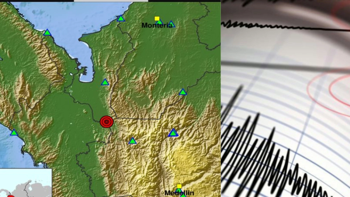 Temblor hoy en Colombia | Reportan nuevo sismo cerca del mediodía de este jueves 14 de mayo; epicentro, magnitud, profundidad y detalles