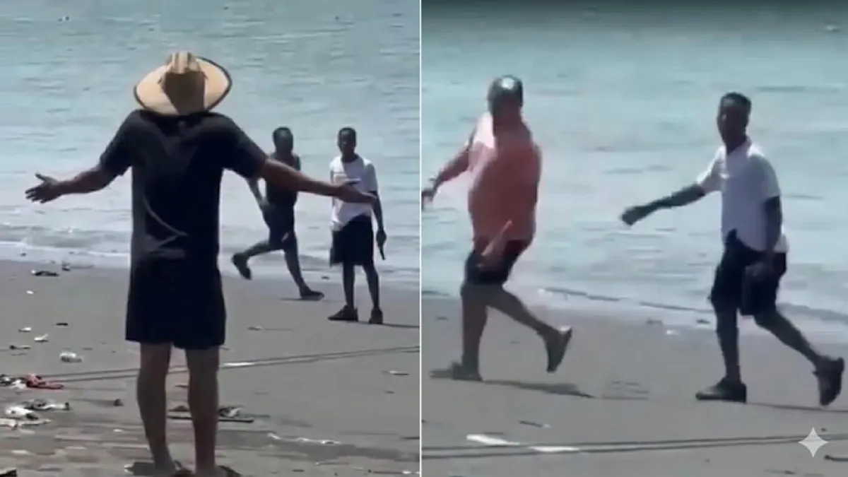Video | Dramático momento en que secuestran a un padre y su hijo cuando estaban de turistas en Bazán Bocana, Buenaventura: un cuerpo fue encontrado