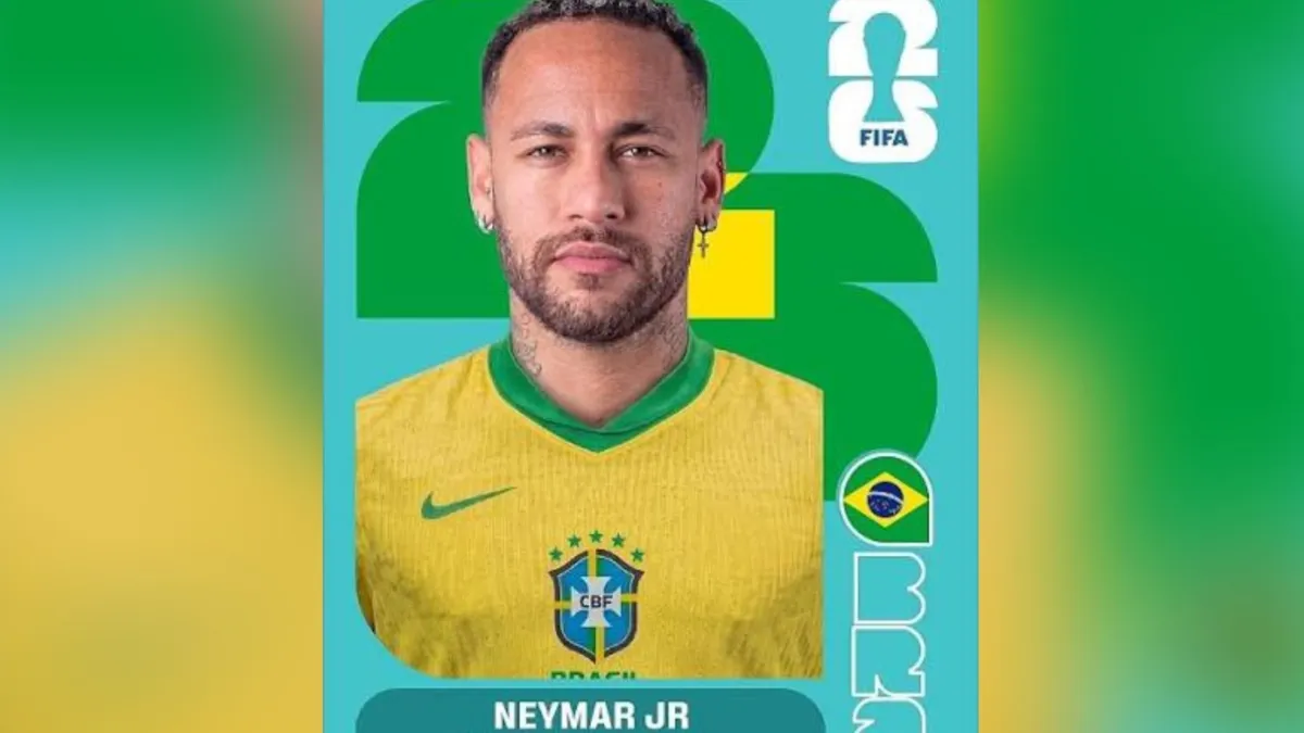 Panini reveló que Neymar sí va a estar en el álbum del Mundial, pero su lámina costará un billete importante