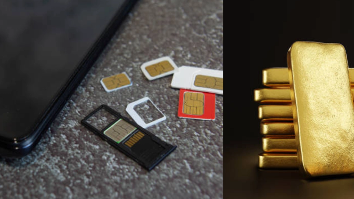 ¡No la bote! Su SIM card contiene pequeñas cantidades de oro y esto es lo que vale