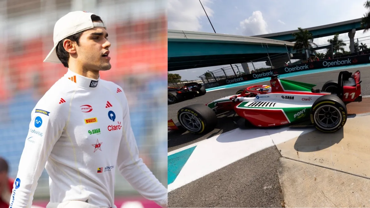 Sebastián Montoya voló en el GP de Canadá y protagonizó espectacular remontada: así quedó en la clasificación del Mundial de Fórmula 2