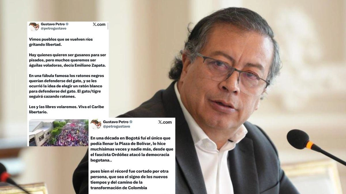 Las fotos del cierre de campaña y las salidas en falso de Petro que expertos consideran participación en política