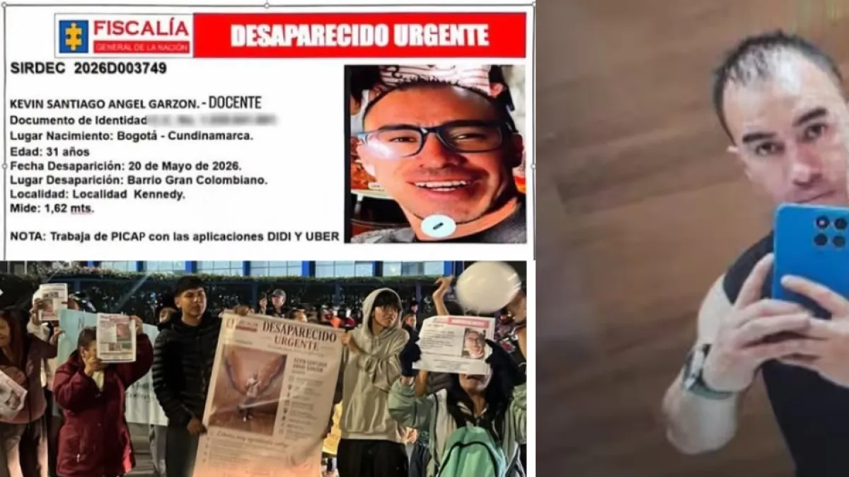 Detalles de hallazgo del cuerpo de Kevin Santiago Ángel, profesor que estaba desaparecido tras salir de gimnasio en Bogotá: punto donde lo encontraron