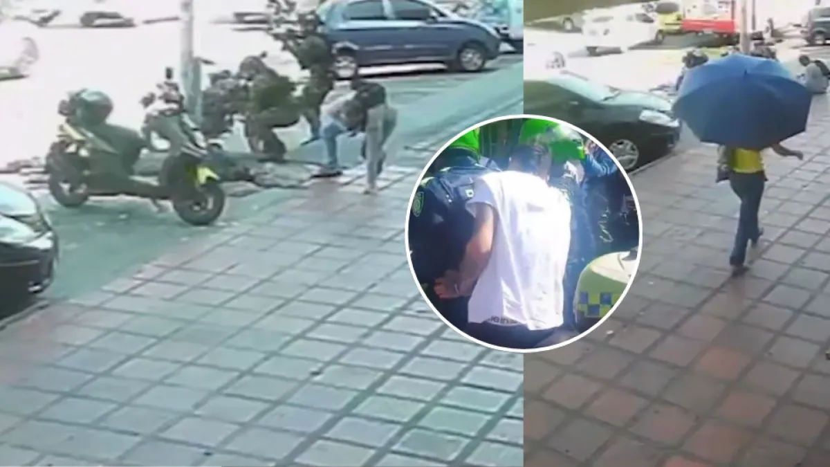 Video del momento exacto de fuerte balacera en el norte de Barranquilla que dejó varios escoltas heridos y un muerto: militares reaccionaron en ataque