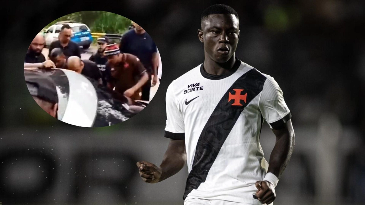 Marino Hinestroza vive un infierno en el Vasco Da Gama de Brasil: la barra lo amenazó con duro ultimátum tras el entrenamiento (video)
