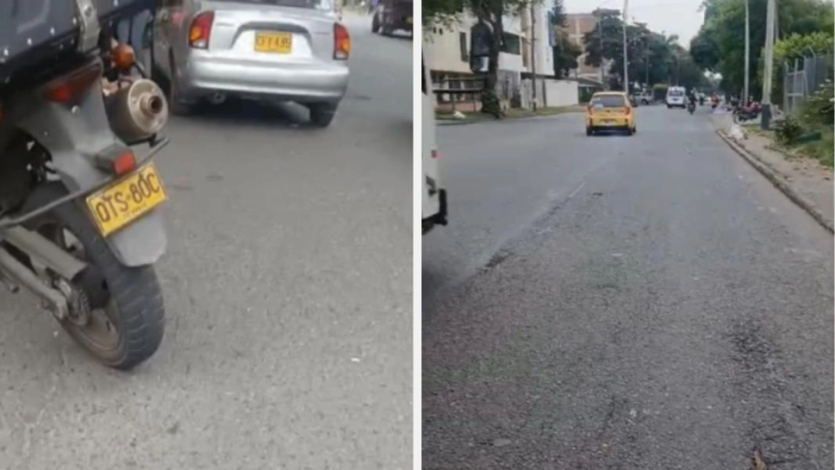 Una mujer habría sufrido un infarto cuando conducía su carro en Cali: murió luego de estrellarse contra una moto en el carril contrario
