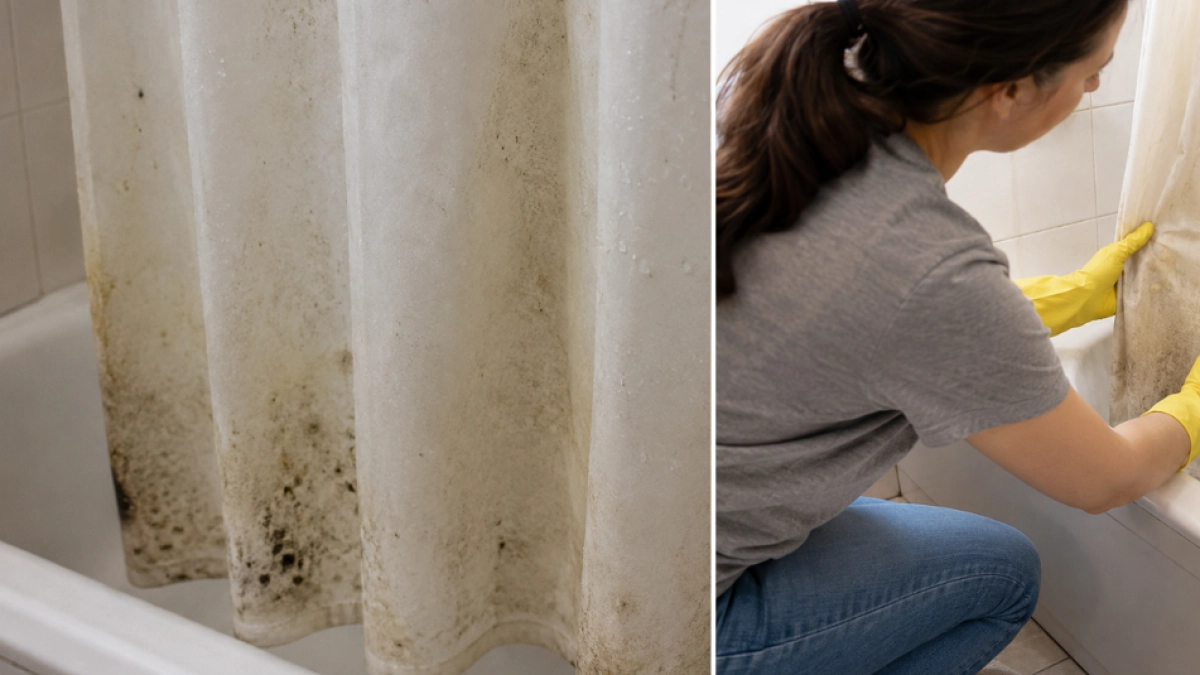 El método definitivo para limpiar las cortinas del baño y decirle adiós a esa sensación 'babosa': elimina manchas y residuos acumulados