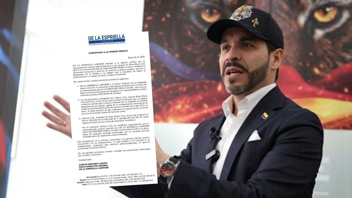 De la Espriella desmiente haber recibido honorarios o parte de la indemnización en el caso de Rosa Elvira Cely