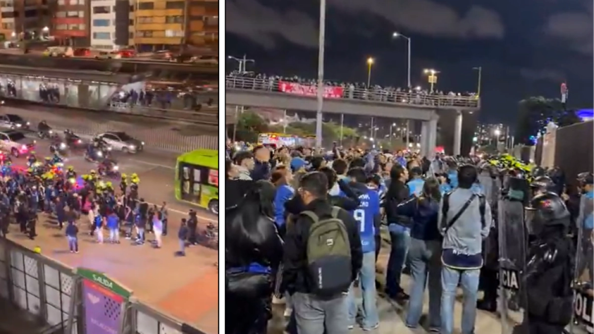 Tensión a las afueras de El Campín tras eliminación de Millonarios de la Suramericana ante O'Higgins: hinchas abuchearon a jugadores