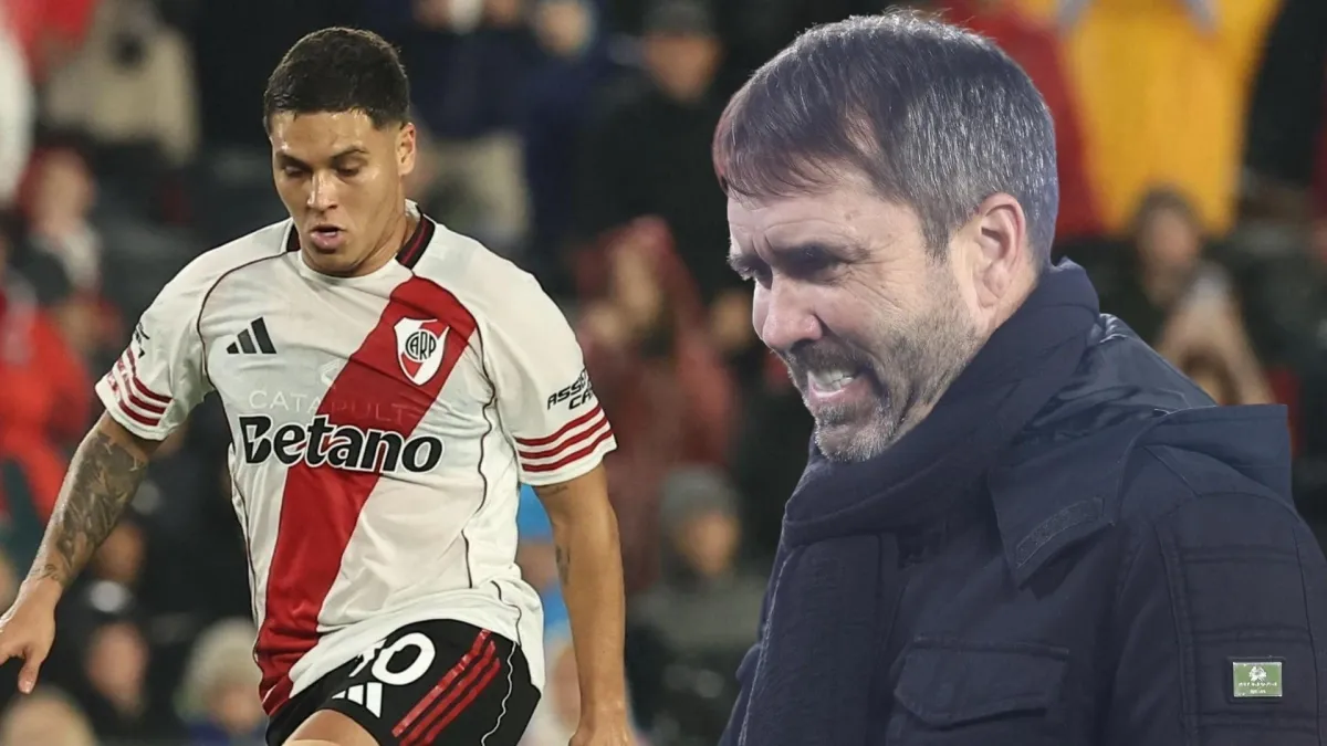 El tema Juanfer Quintero colmó la paciencia del 'Chacho' Coudet: el DT de River Plate fue tajante sobre una supuesta pelea con el '10'